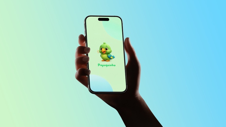 Aplicativo Papuguinho utilizado como recurso de apoio à comunicação