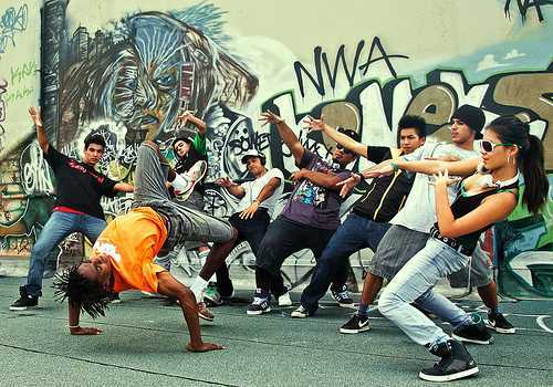 Dança de rua em São Paulo